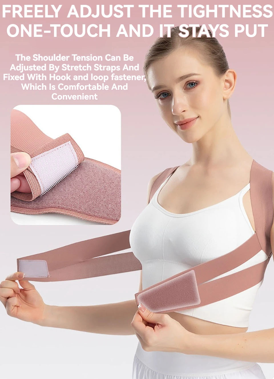 Invisible Posture Corrector Back Brace - Posture Support for Women & Men