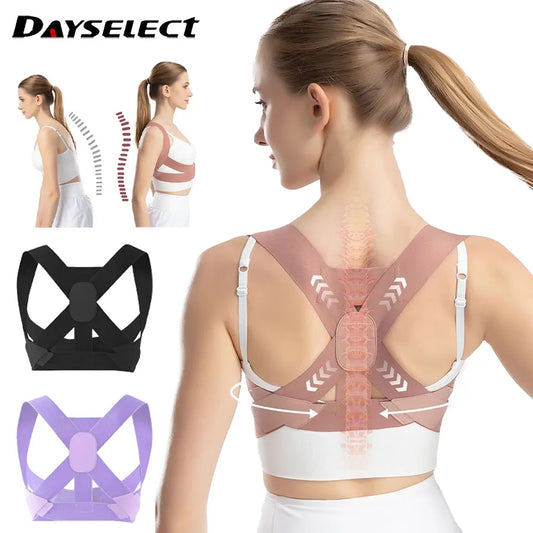 Invisible Posture Corrector Back Brace - Posture Support for Women & Men
